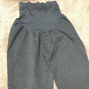 Maternity gray dress pants